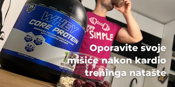 za oporavak nakon kardio treninga nata&scaron;te